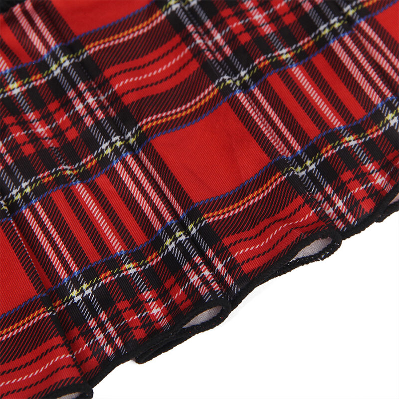 Costume étudiante sexy damier Subblime, vue 14