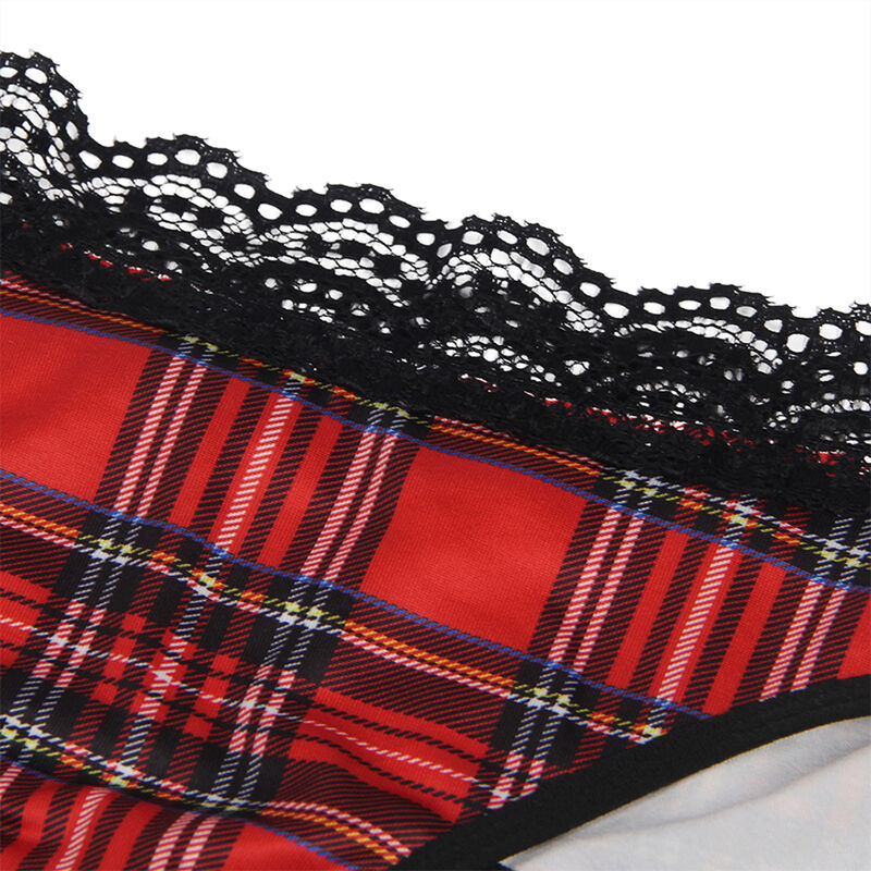 Costume étudiante sexy damier Subblime, vue 15