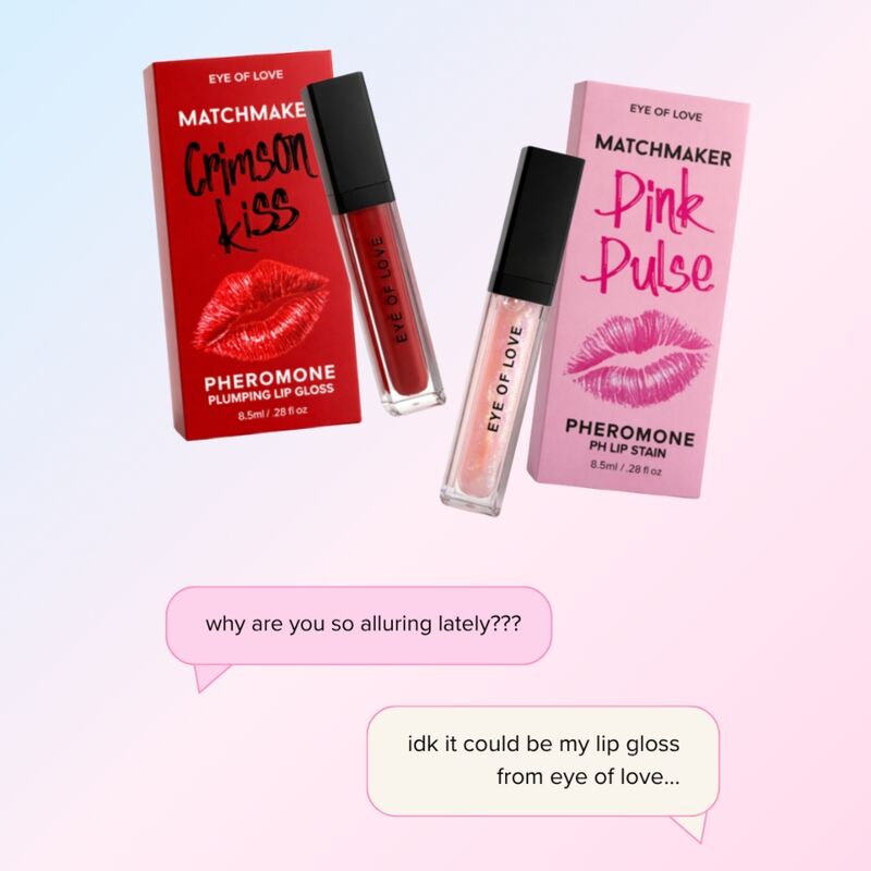 Gloss repulpant phéromones Eye of Love Crimson Kiss 8,5 ml, vue 5 sur 9