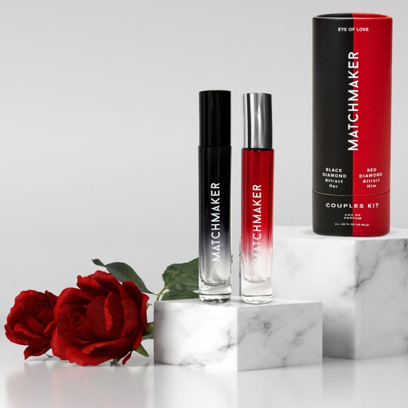 Coffret parfums phéromones Eye of Love Black et Red Diamond, vue 6 sur 6