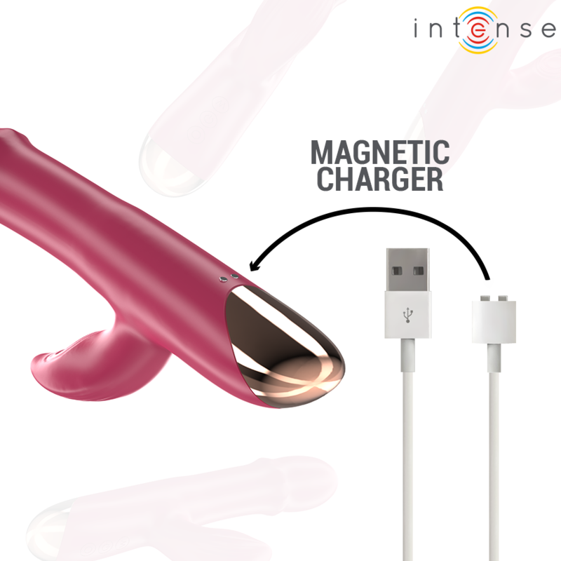 Stimulateur clitoridien 3 en 1 rouge Chloé Intense vue 7 sur 8