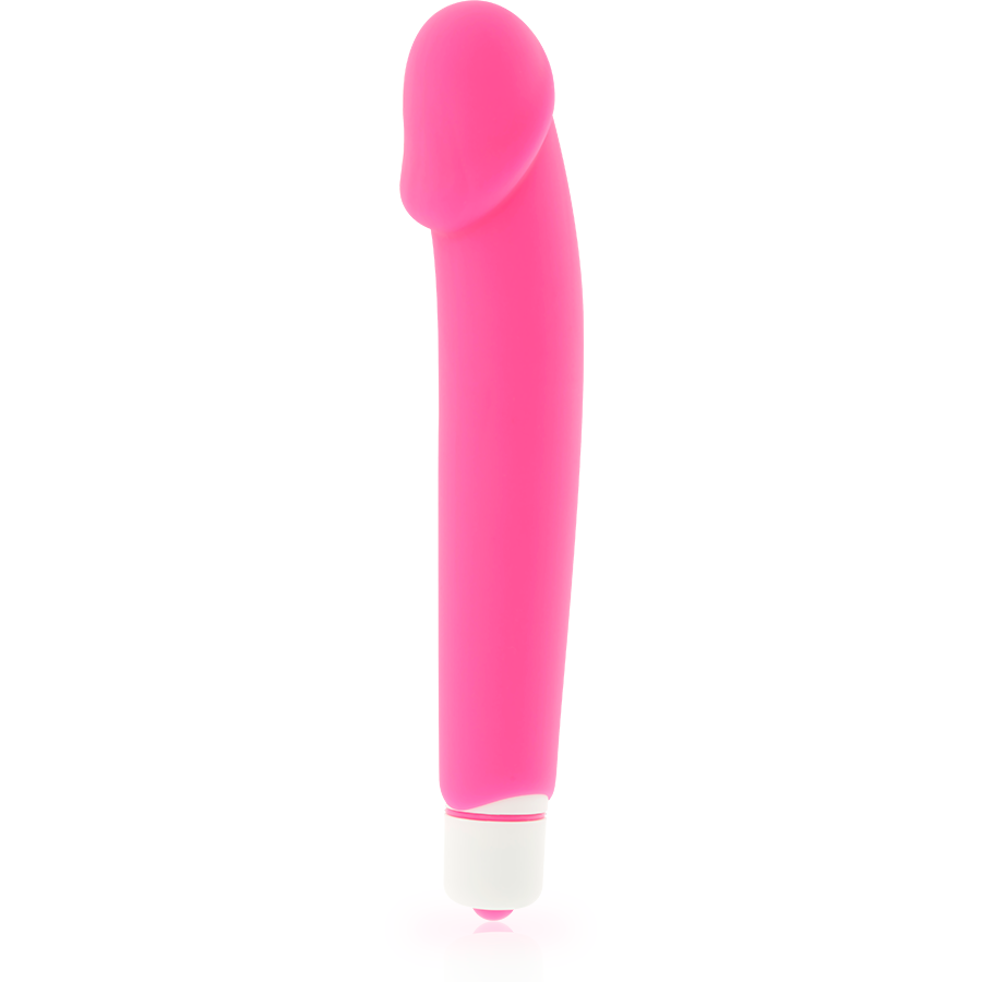 Vibromasseur réaliste rose Realistic Dolce Vita, vue 3 sur 4