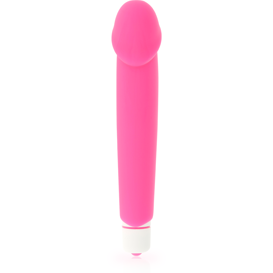 Vibromasseur réaliste rose Realistic Dolce Vita, vue 4 sur 4