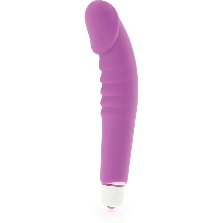 Vibromasseur réaliste violet Realistic Pleasure Dolce Vita, vue 3 sur 4