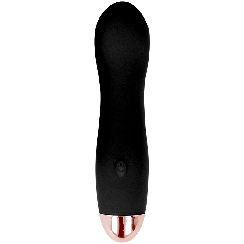 Vibromasseur rechargeable silicone noir One Dolce Vita, vue 3 sur 5