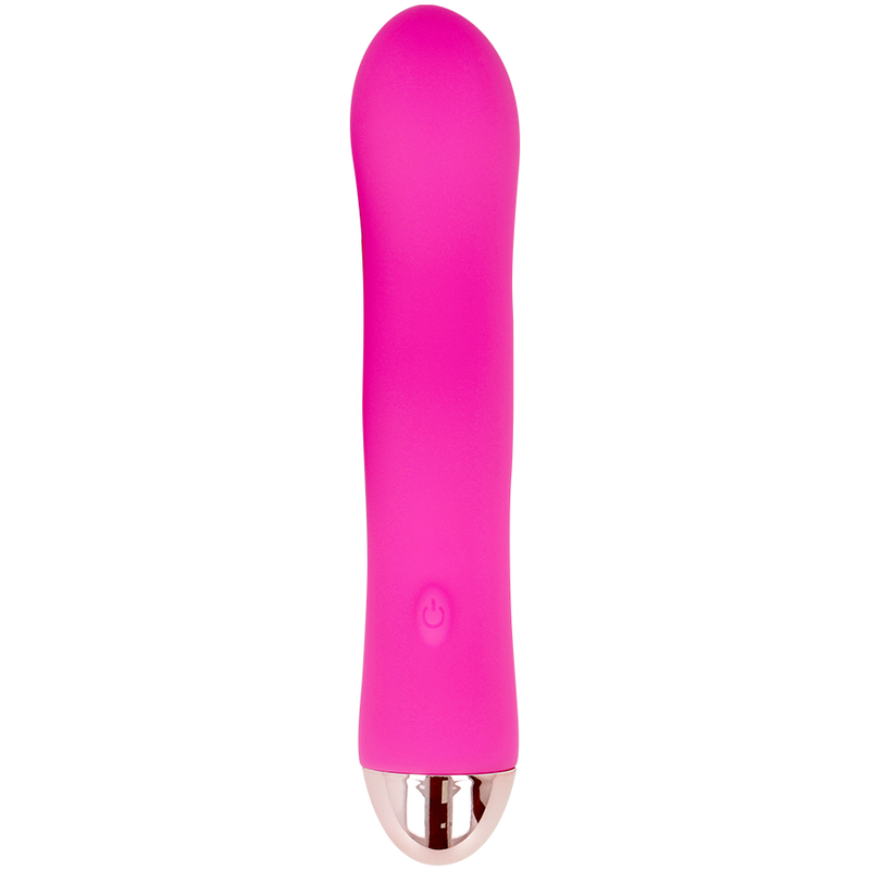 Vibromasseur rechargeable silicone rose Deux Dolce Vita, vue 3 sur 5