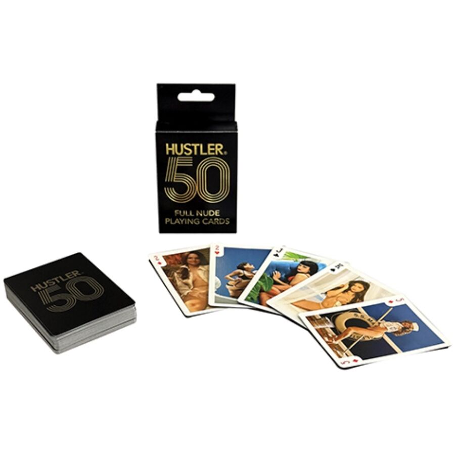 Cartes à jouer érotiques Hustler 50 nus Kheper Games, photo principale