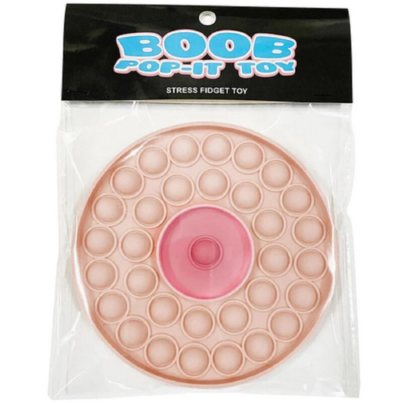 Jouet anti-stress boob pop-it en silicone Kheper Games, photo principale