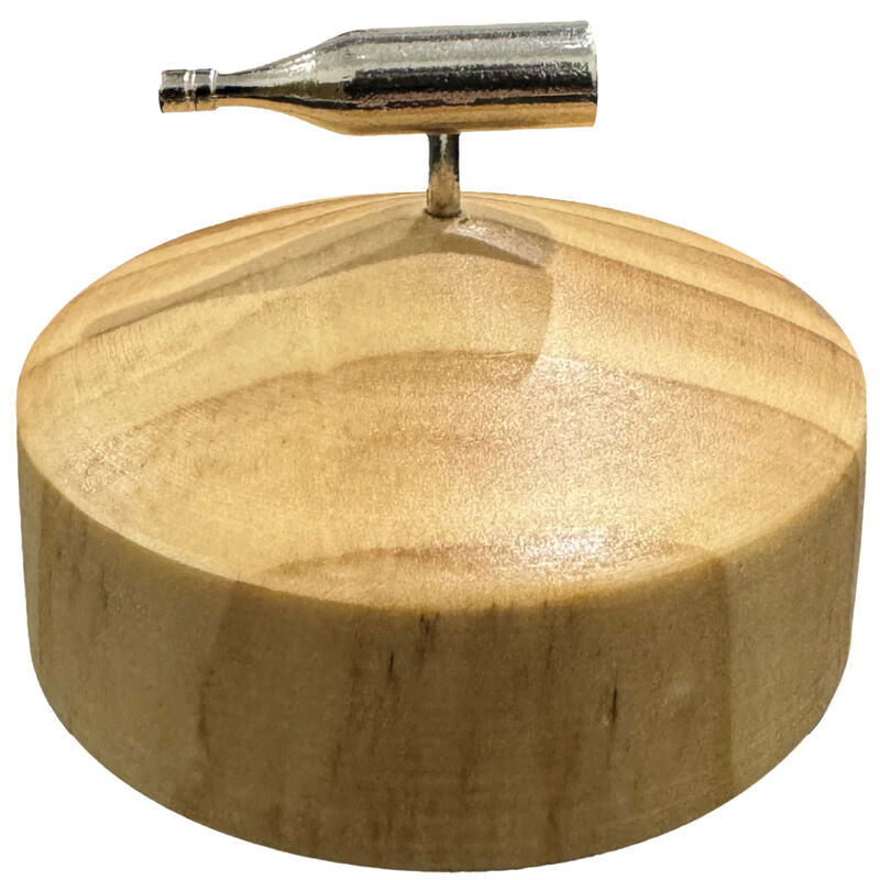 Jeu Tournez la bouteille en métal et bois Kheper Games, photo principale