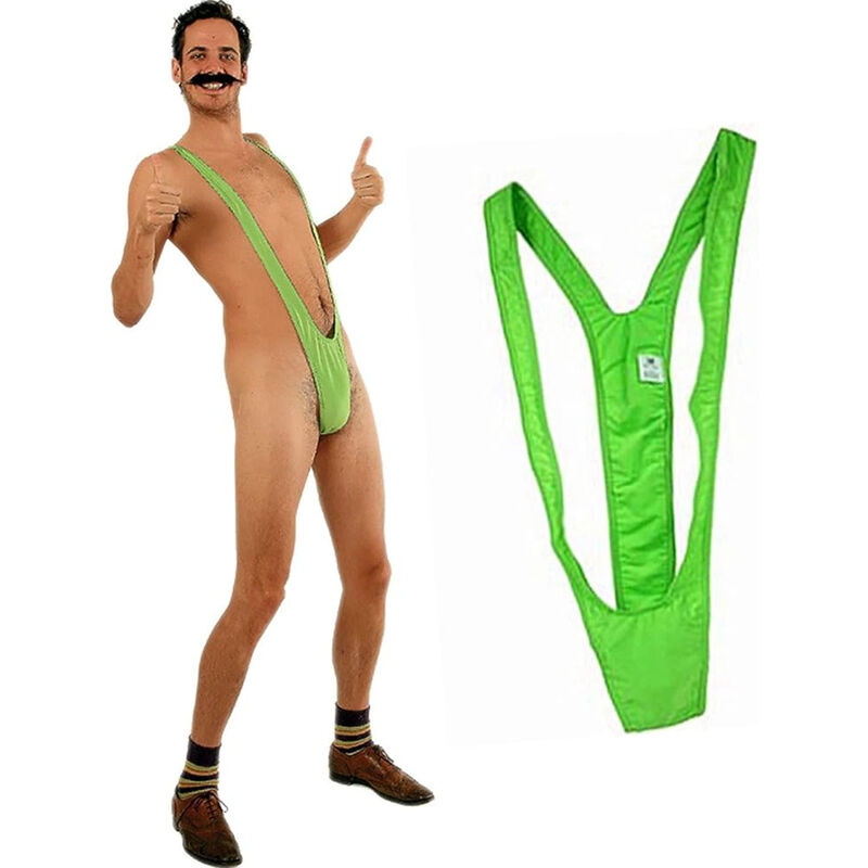 trikini homme humoristique vert Diablo Picante, photo principale