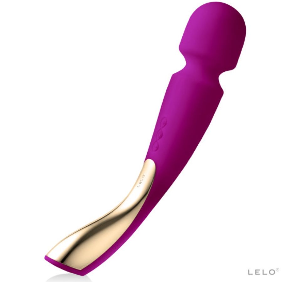 masseur wand rechargeable Smart Wand 2 Lelo bordeaux