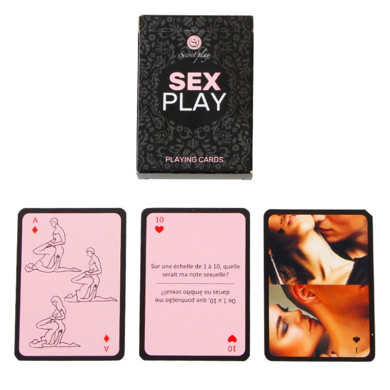 Jeu de cartes Sex Play français portugais Secret Play, photo principale