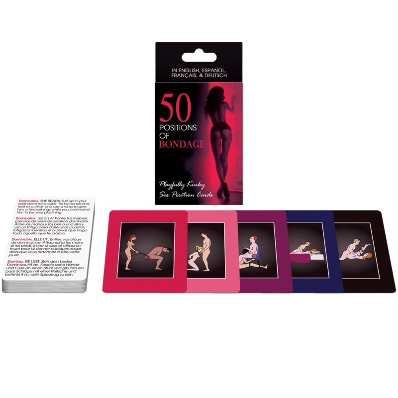Jeu de cartes positions bondage Kheper Games, photo principale