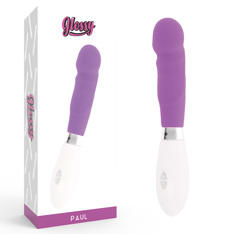 vibromasseur point G courbé violet 10 modes Paul Glossy vue 1 sur 6