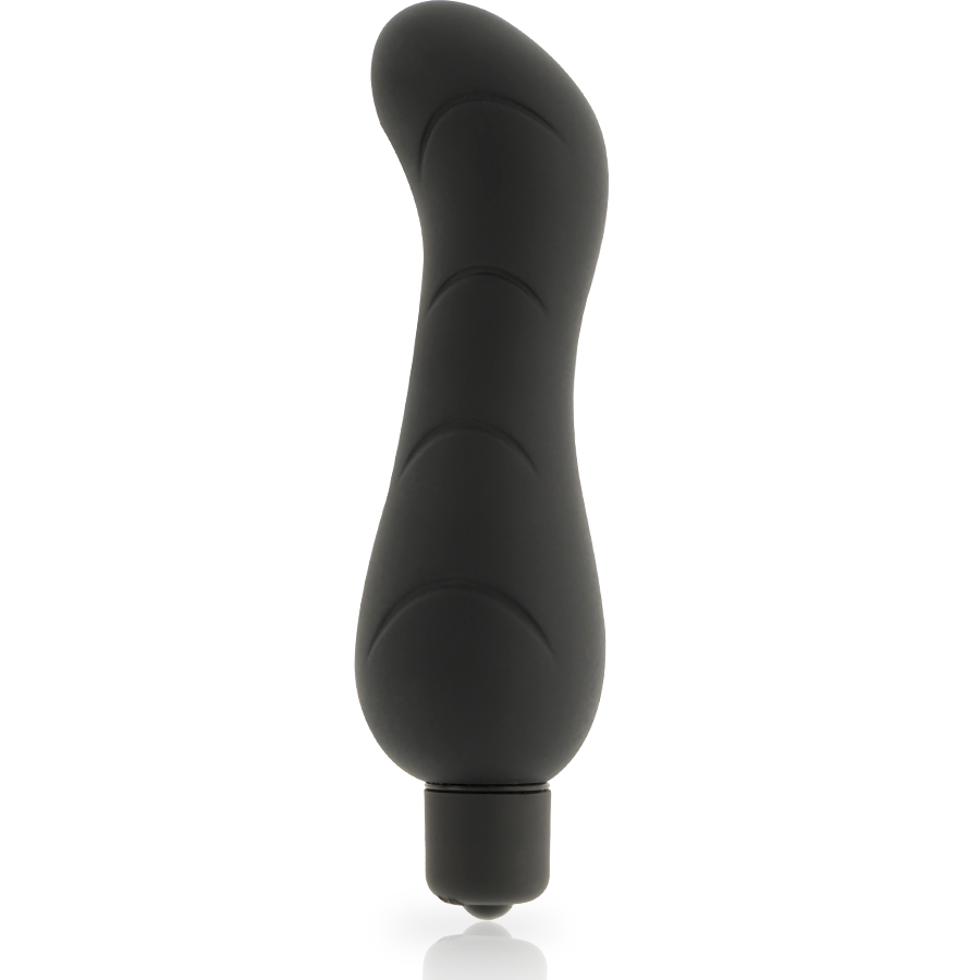 vibromasseur point G classique en silicone noir 7 programmes Dolce Vita, photo principale
