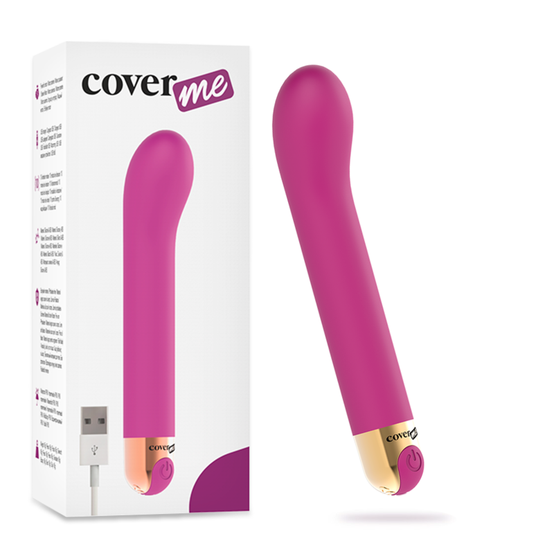 vibromasseur point G rechargeable en silicone 10 vitesses Coverme, photo principale