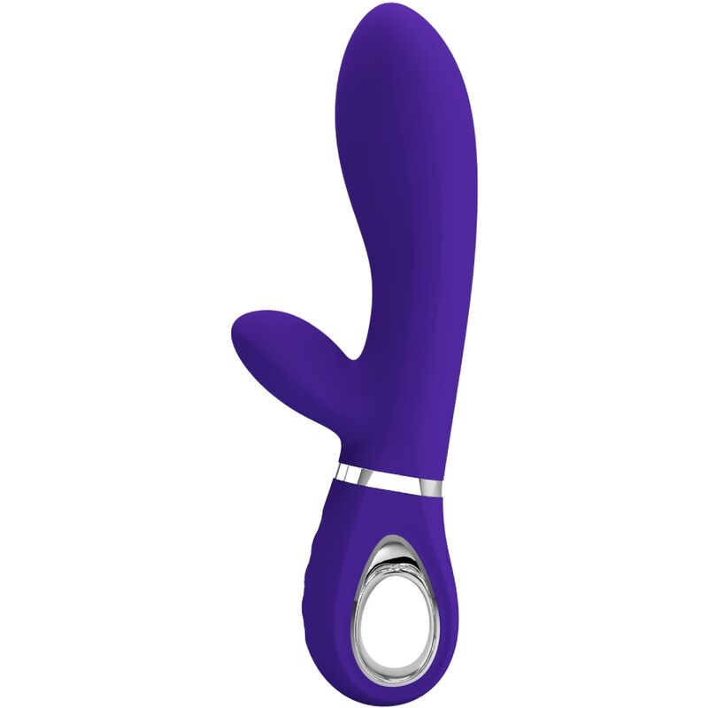 vibromasseur point G multifonction violet Thomas Pretty Love vue 1 sur 9