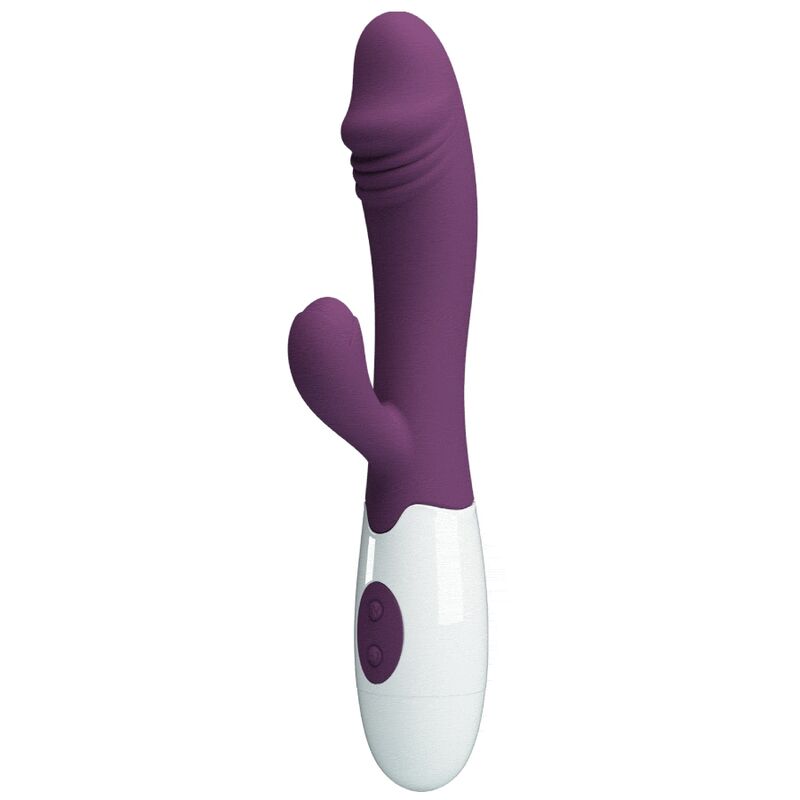vibromasseur point G et clitoris violet Snappy Pretty Love vue 1 sur 10