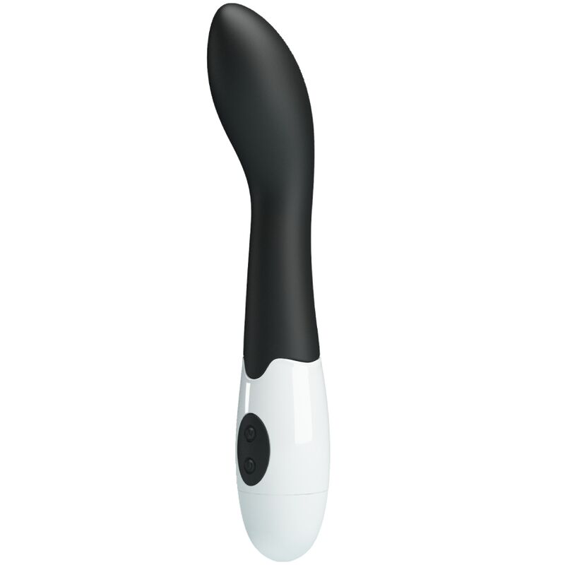 vibromasseur point G noir 30 vibrations incurvé Bishop Pretty Love, photo principale