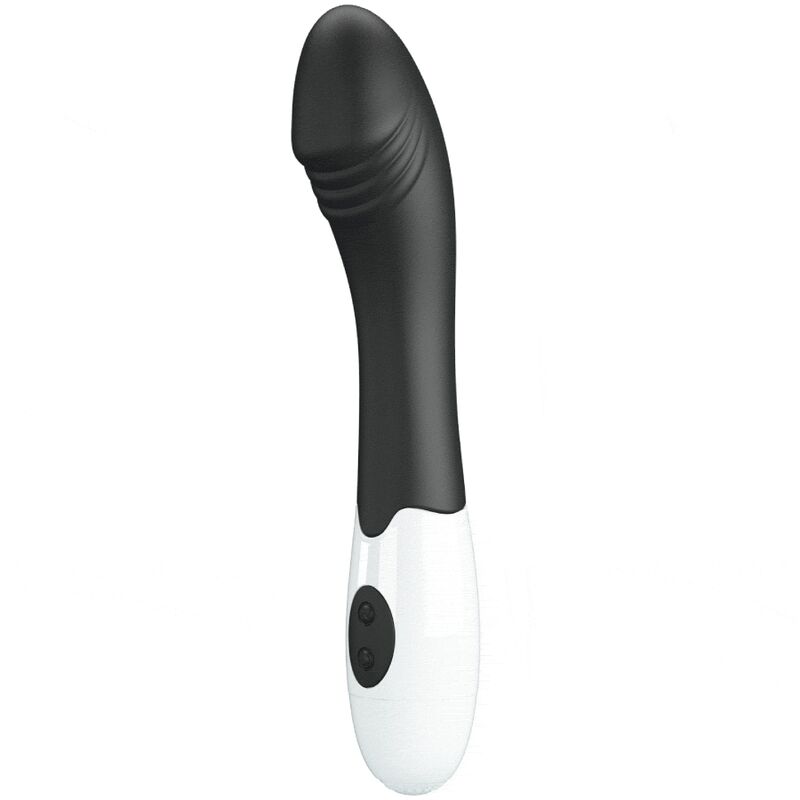 vibromasseur point G noir 30 vibrations corps mince Elemental Pretty Love, photo principale