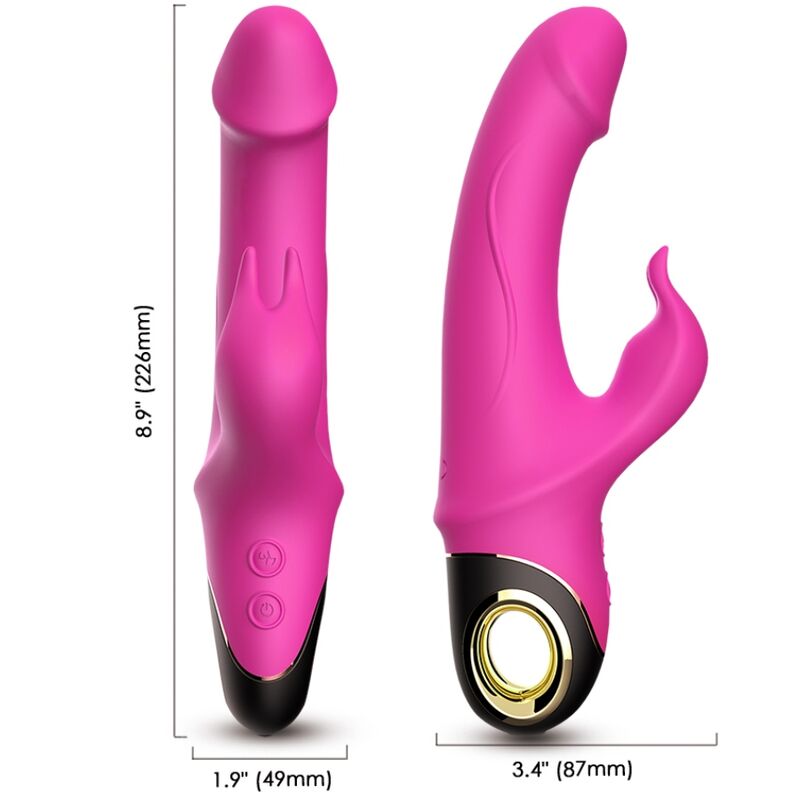 Vibromasseur rabbit fuchsia Meteror Armony photo principale