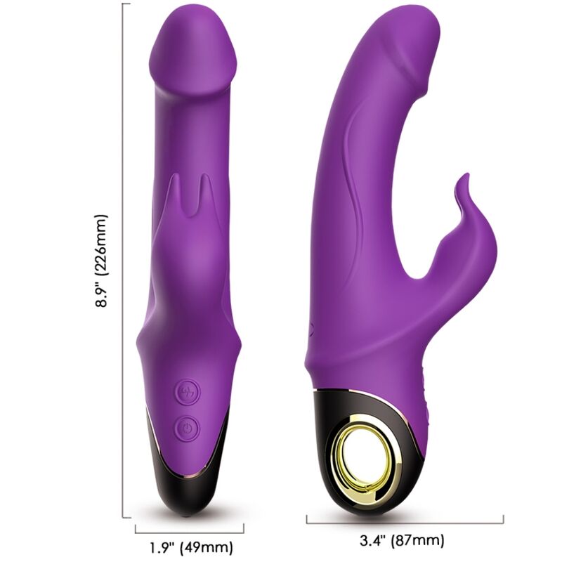 Vibromasseur rabbit violet Meteror Armony photo principale