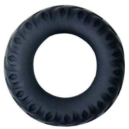 anneau pénien en silicone noir et vert Titan 2 cm Baile, photo principale