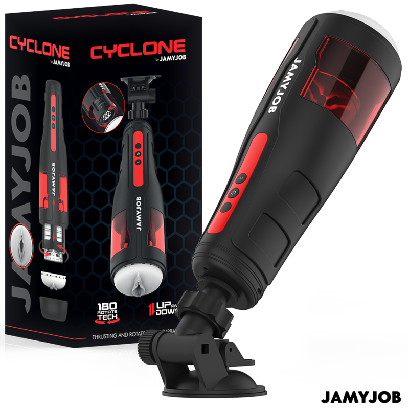 Masturbateur rotation et poussée Jamyjob Cyclone, vue 1 sur 7