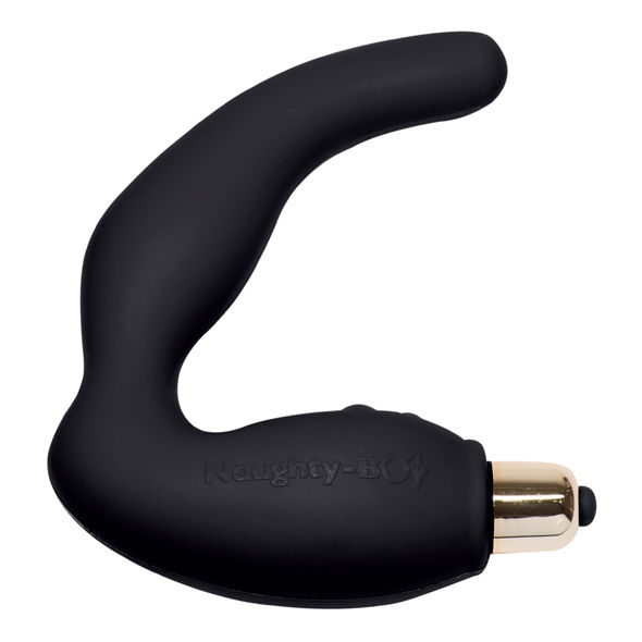 Masseur prostatique vibrant noir Naughty-Boy Rocks-Off photo principale