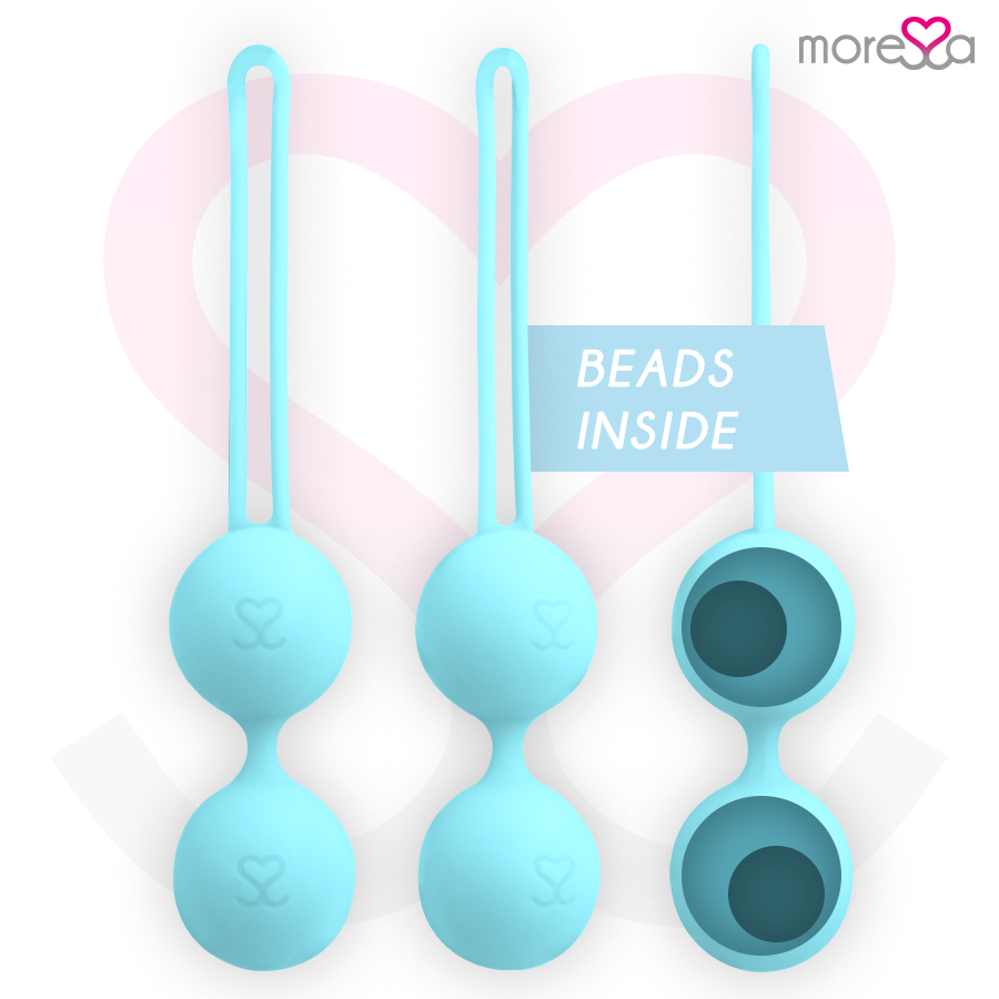 boule de Kegel en silicone turquoise 101 g Osian Deux Moressa, photo principale