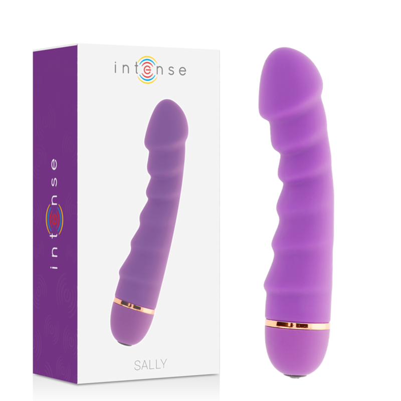 vibromasseur point G flexible 20 modes lilas Sally Intense vue 1 sur 5