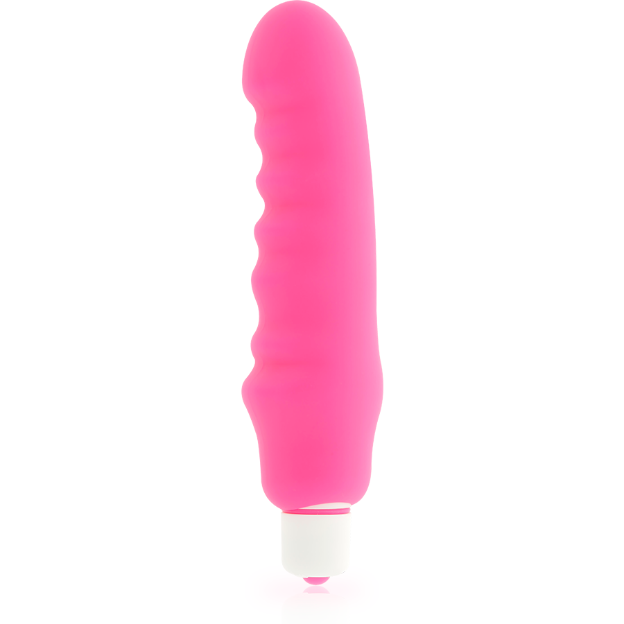 vibromasseur classique en silicone rose Genius Dolce Vita, photo principale