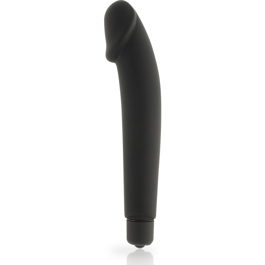 Vibromasseur réaliste noir Realistic Dolce Vita, vue 1 sur 4