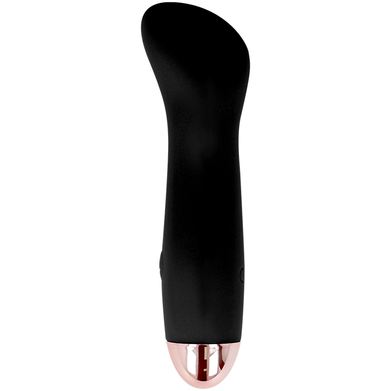 Vibromasseur rechargeable silicone noir One Dolce Vita, vue 1 sur 5