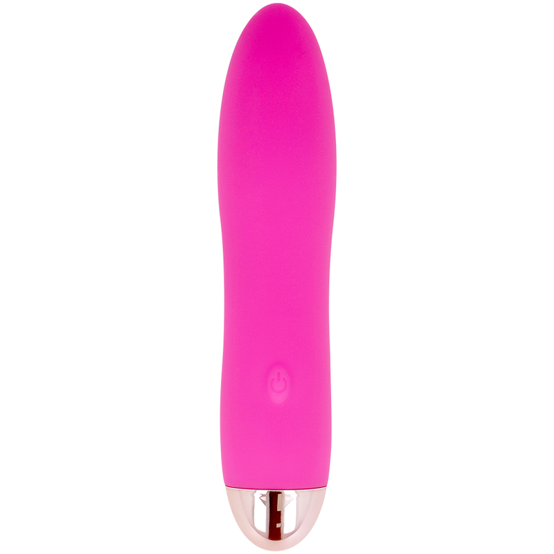 Vibromasseur rechargeable silicone rose Quatre Dolce Vita, vue 1 sur 4