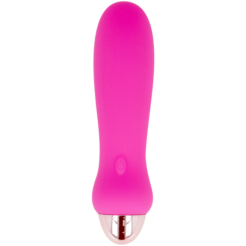 Vibromasseur rechargeable silicone rose Cinq Dolce Vita, vue 1 sur 4