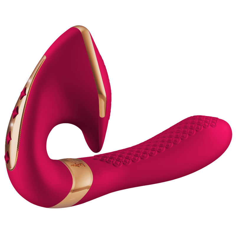 masseur intime point G et clitoris fuchsia Soyo Shunga vue 1 sur 6