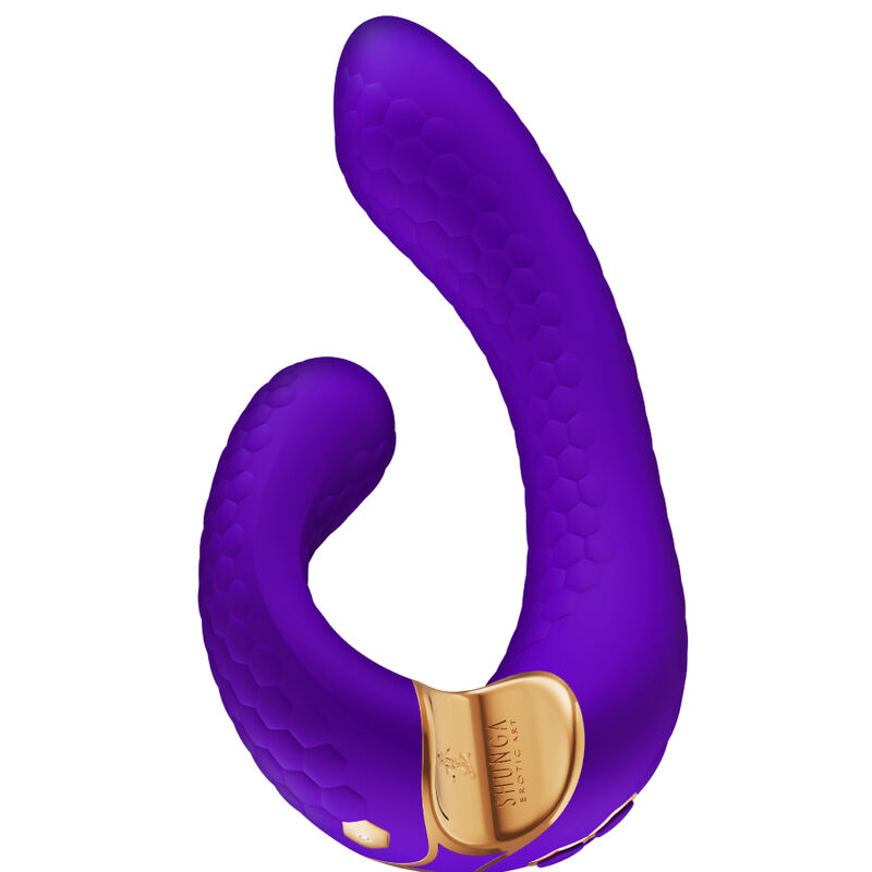 masseur double stimulation point G violet Miyo Shunga vue 1 sur 6