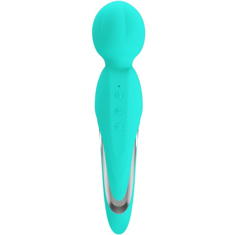 vibromasseur wand rechargeable vert aqua Walter Pretty Love, photo principale