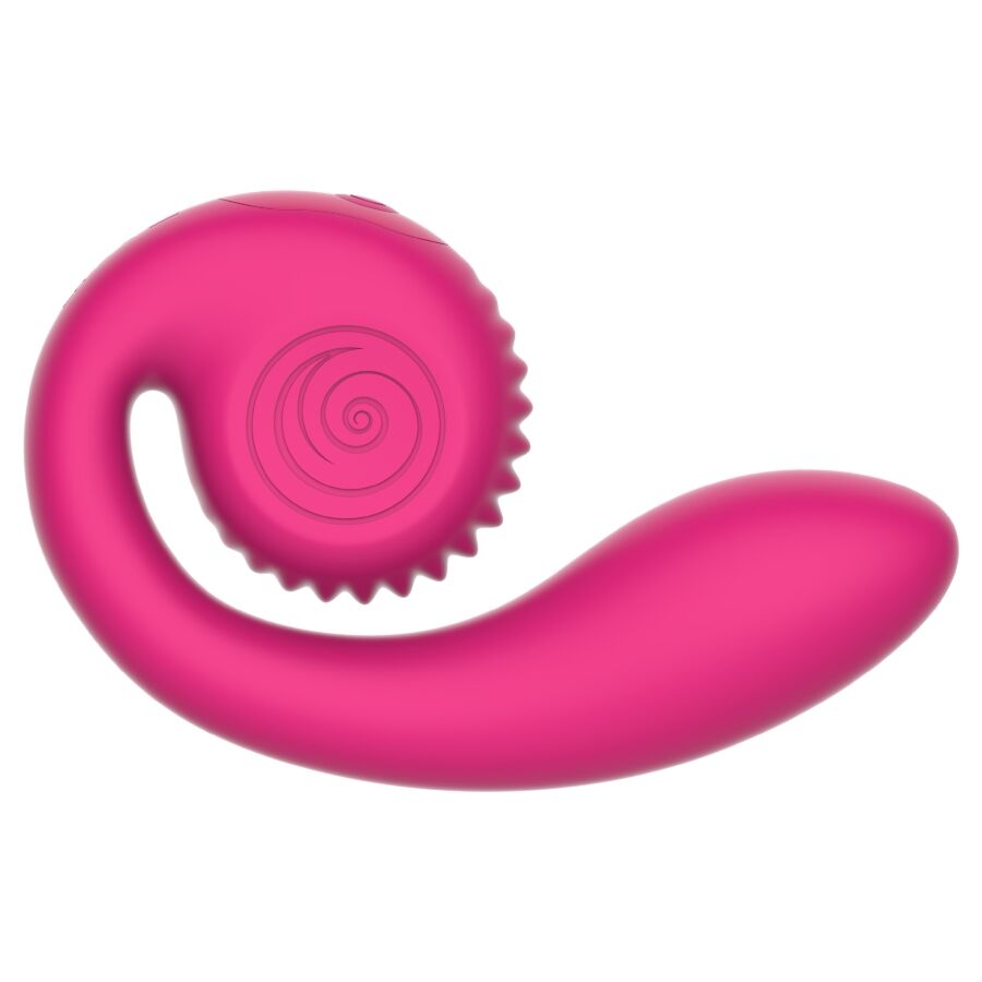 vibromasseur point G et clitoris rose Gizi Lite Snail Vibe vue 1 sur 5