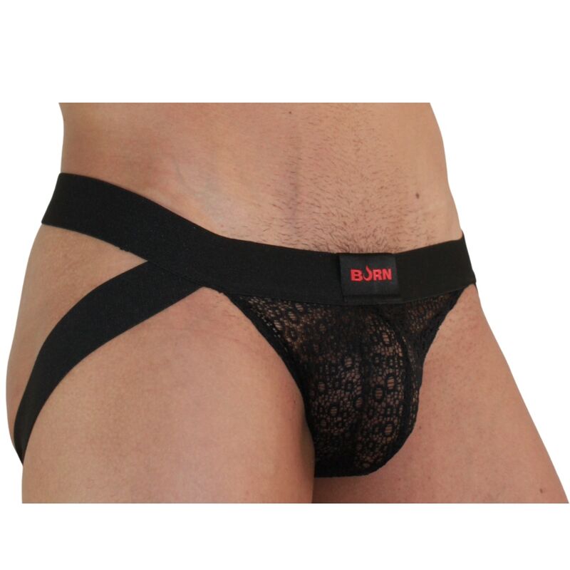 Jock lingerie noir Burn 005, photo principale