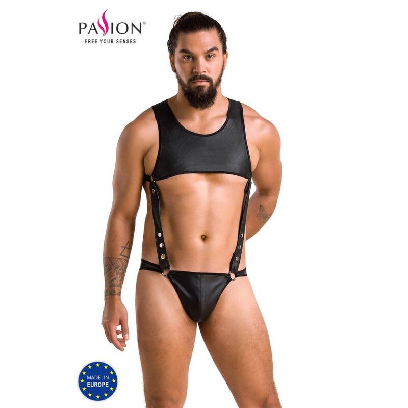 Body homme noir Passion Adam 056, vue 1 sur 6