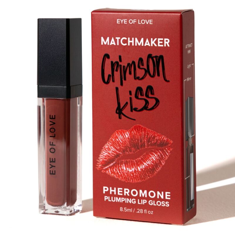 Gloss repulpant phéromones Eye of Love Crimson Kiss 8,5 ml, vue 1 sur 9