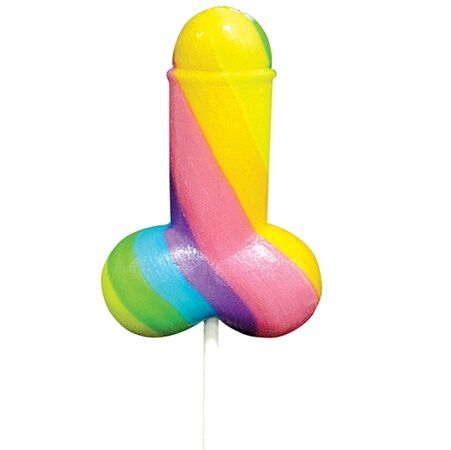 Sucette pénis arc-en-ciel LGBT Pride Spencer Fleetwood