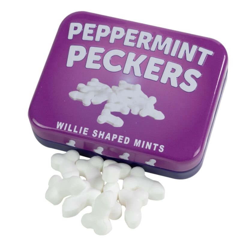 Bonbons menthe sans sucre forme pénis Spencer Fleetwood