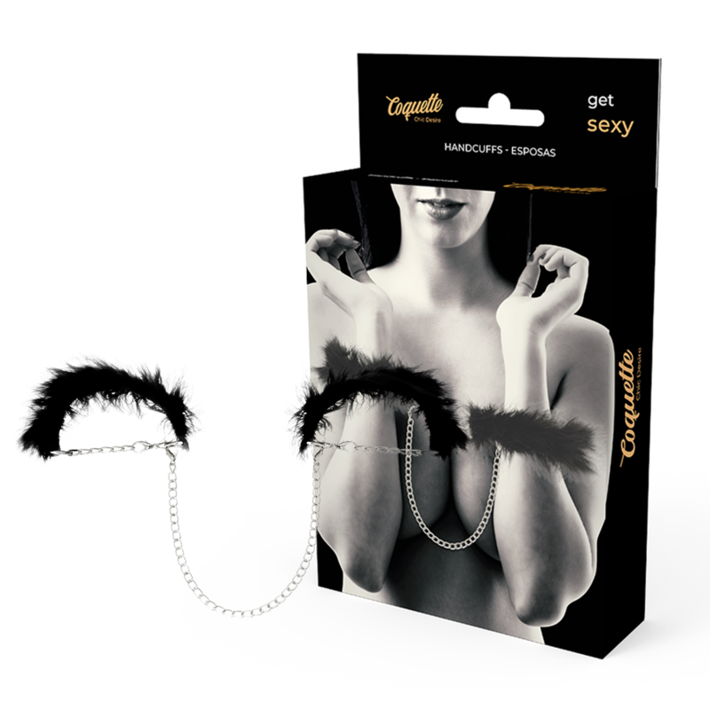 menottes en métal fetish deluxe sans nickel Coquette Chic Desire photo principale
