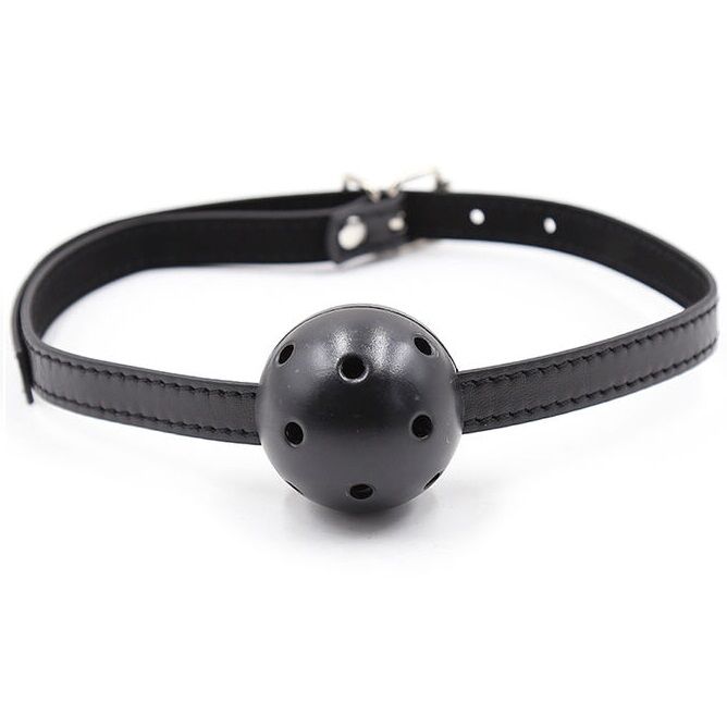 Bâillon boule avec évents réglable Ohmama Fetish, photo principale