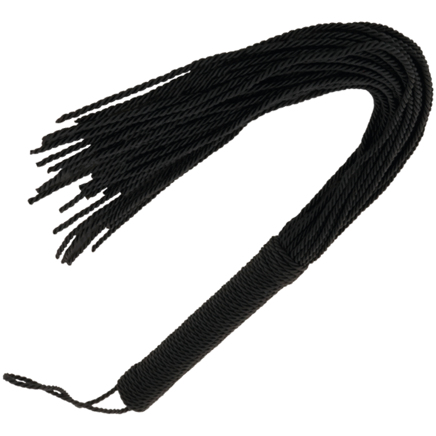 fouet de bondage noir 50 cm Darkness