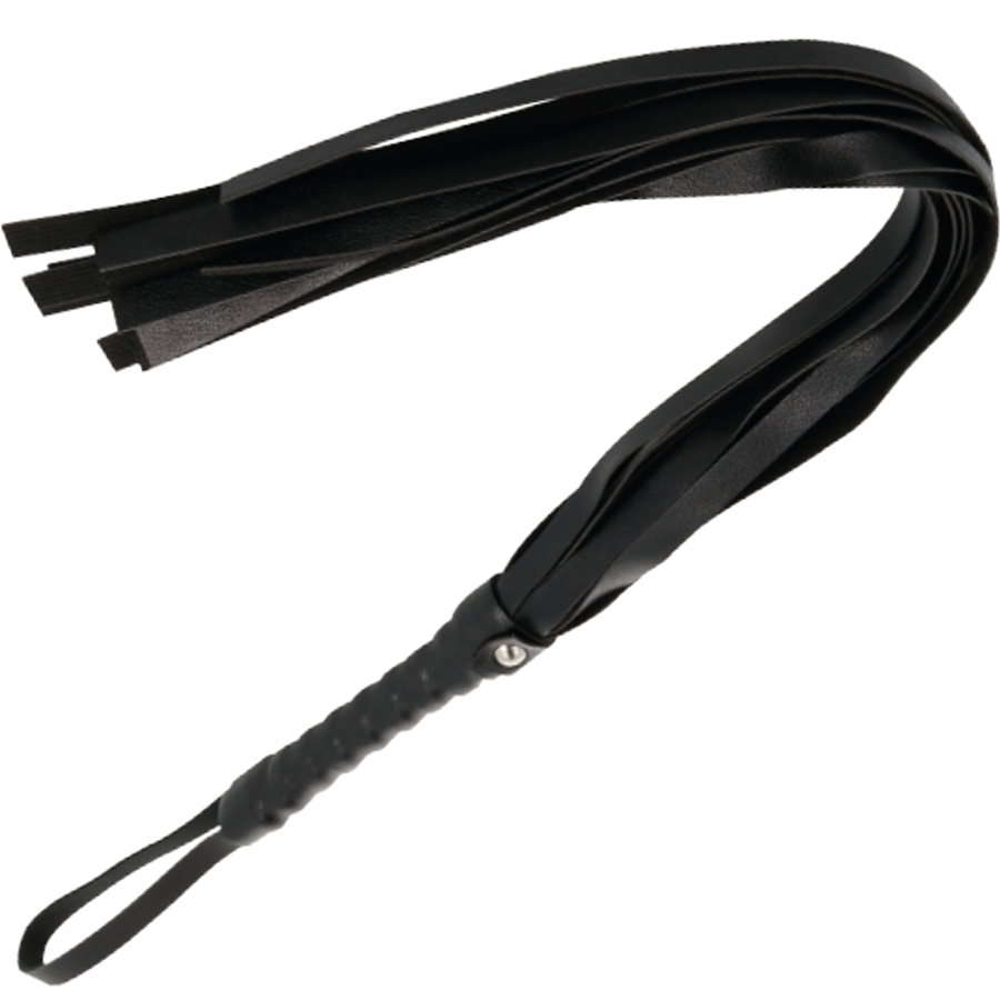 fouet de bondage noir 45 cm Darkness