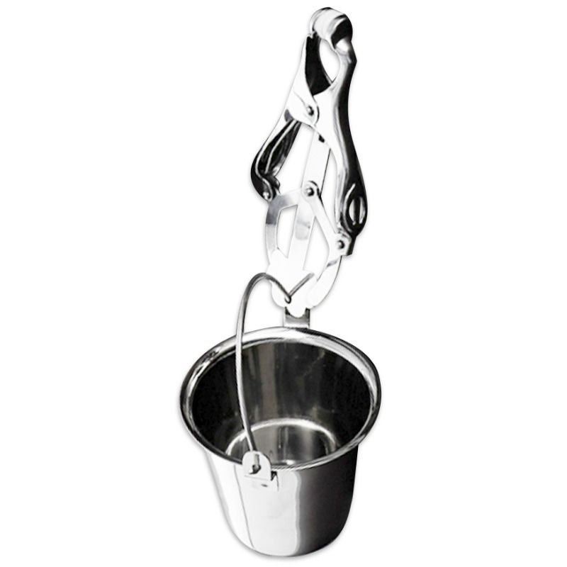 pinces à tétons avec réservoir pour poids Metal Hard